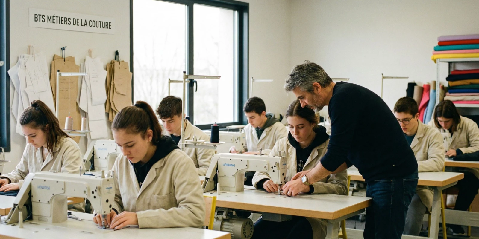 Vie Quotidienne en Bac Pro M2C : Témoignages d'Élèves en Couture et Confection