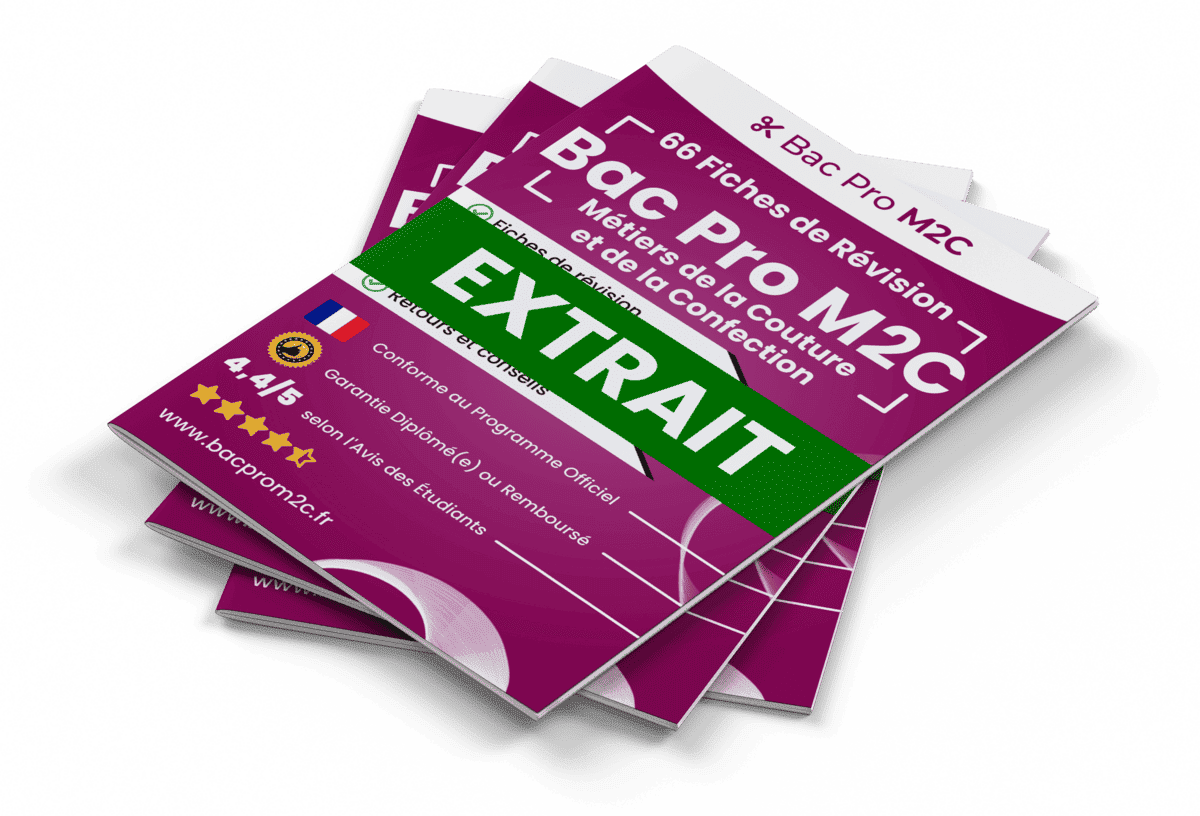 Extrait Fiches Révision gratuites Bac Pro M2C